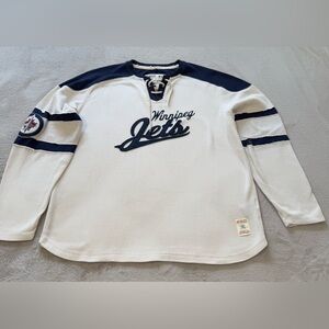 Reebok Men's NHL Winnipeg Jets Long Sleeve Top Size XL